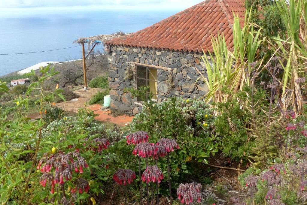 Casita En El Campo Con Vista Al Oceano Villa Tijarafe Exterior photo